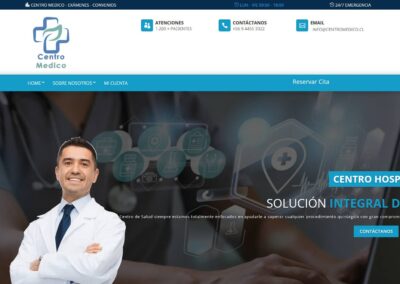 Plantilla para Centro Médico