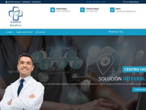 Plantilla para Centro Médico